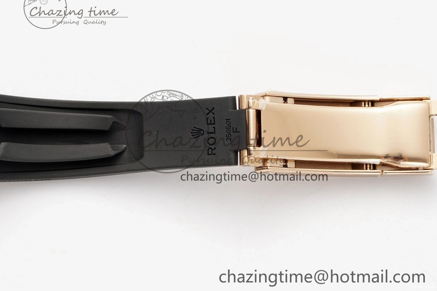 0124 Stretchable Yacht-Master 126655 C+F 1:1 Best Edition Black Ceramic Bezel on Oysterflex Rubber Strap VR 1955